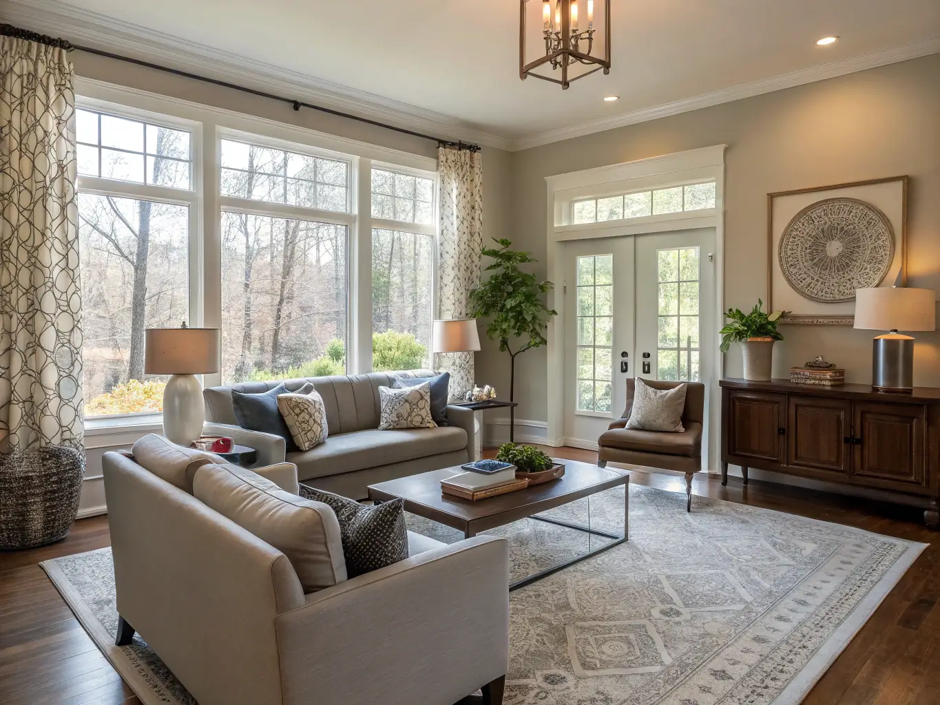 A beautifully renovated home interior, demonstrating MBH's comprehensive turnkey renovation services.